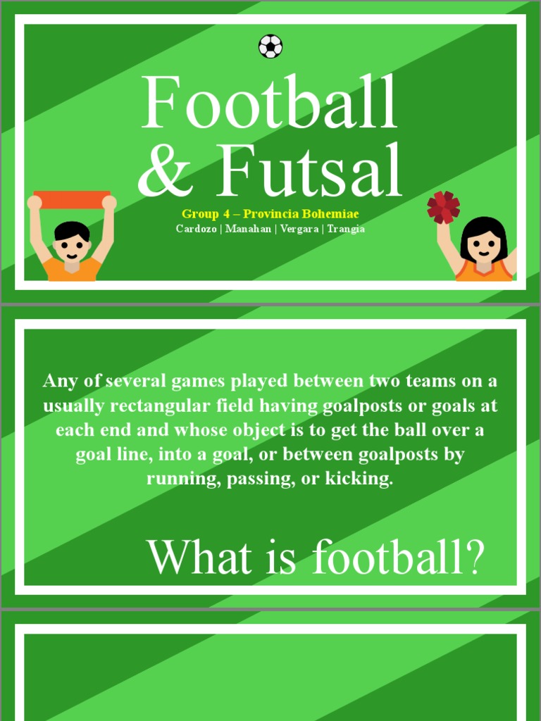 Football and Futsal | PDF | Rules | Sports