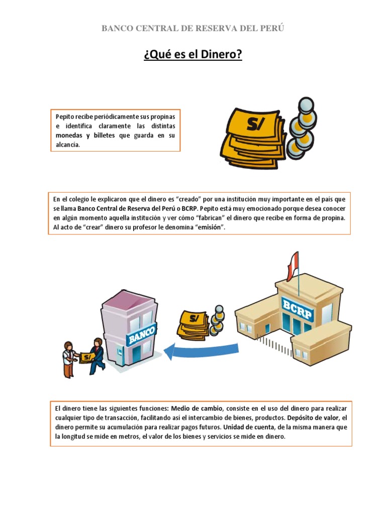 Funciones del Dinero y su Creación | PDF | Finanzas y dinero