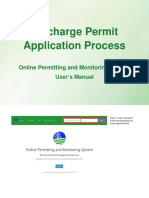 Applicant Discharge Permit Application Process