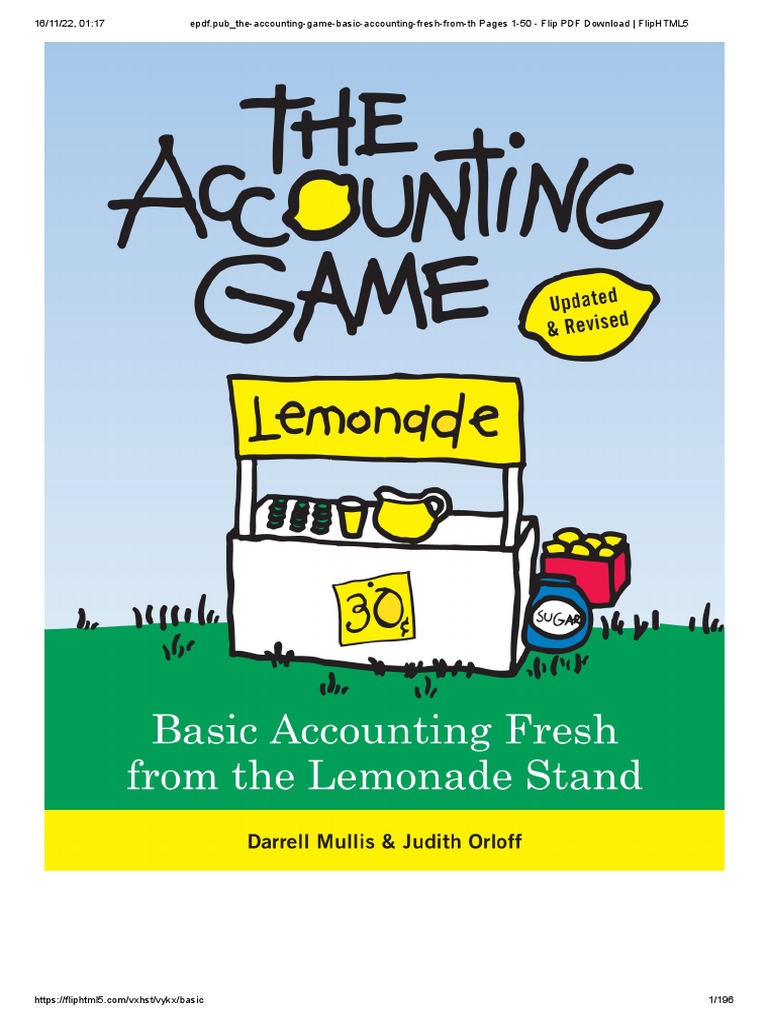 Pub TheAccountingGameBasicAccountingFreshFromTh Pages 150 Flip PDF Download