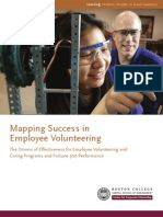 MappingSuccesInEmployeeVolunteering