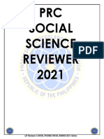 PRC Social Science Reviewer 2021 New