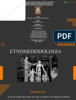 ETNOMETODOLOGIA: FUNDAMENTOS Y APLICACIONES