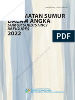 Kecamatan Sumur Dalam Angka 2022