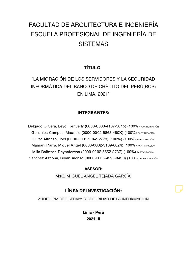 Informe+de+Metodologia Final+ | PDF | Computación en la nube | La ...