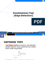 Pendeteksian Tepi (Edge Detection)