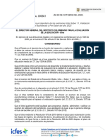 INFORMACION RESOLUCIÓN ICFES No. 000661 DE OCTUBRE 28 DE 2022