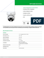 Datasheet VIP 9260 SD IR IA Câmera IP Speed Dome Com 60x de Zoom