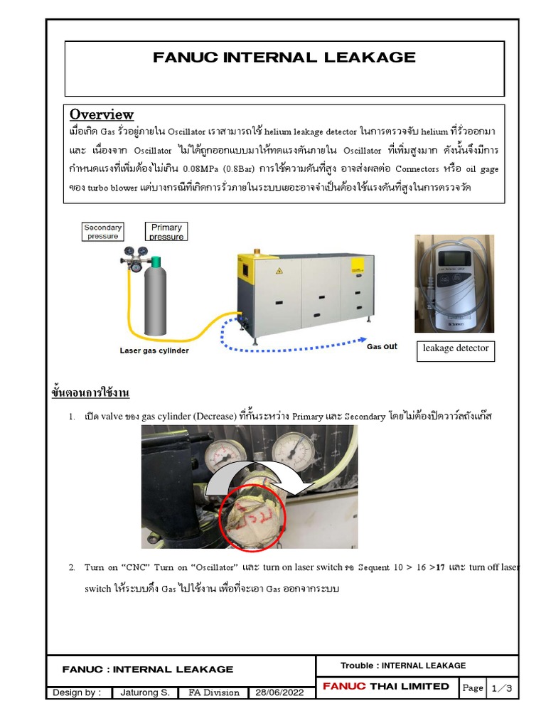 Internal Leakage | PDF