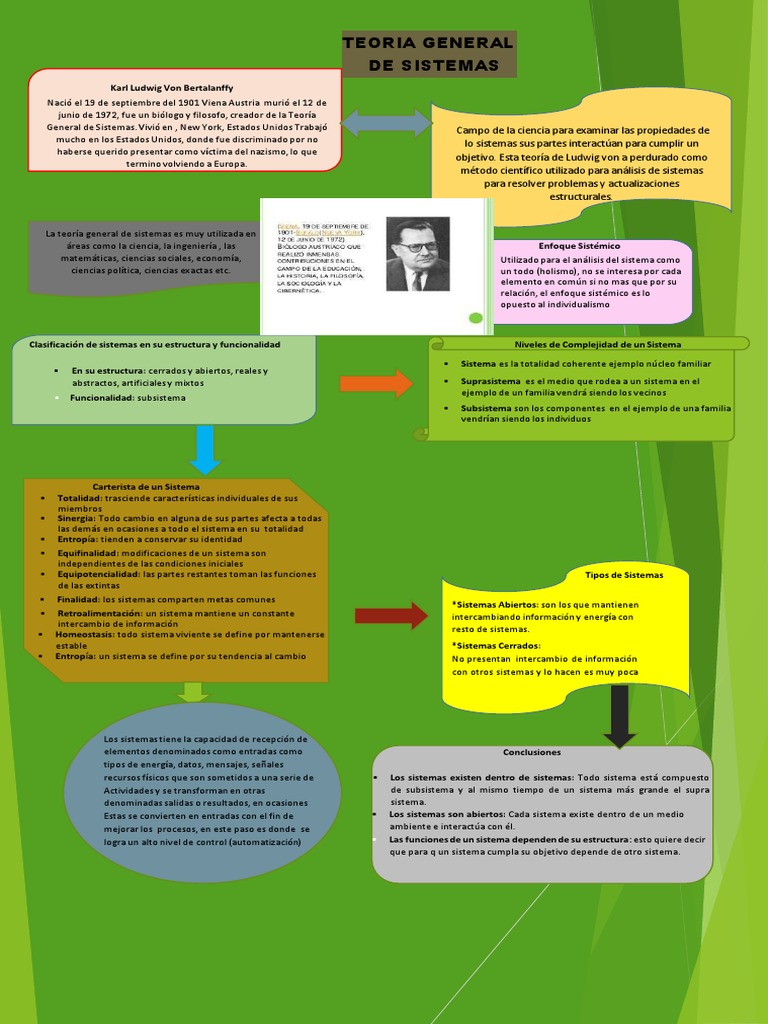 La teoría general de sistemas de Ludwig von Bertalanffy conceptos clave y aplicaciones de un