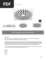 Fixed Blade Swirl Diffuser Overview | PDF | Building Engineering | Nature