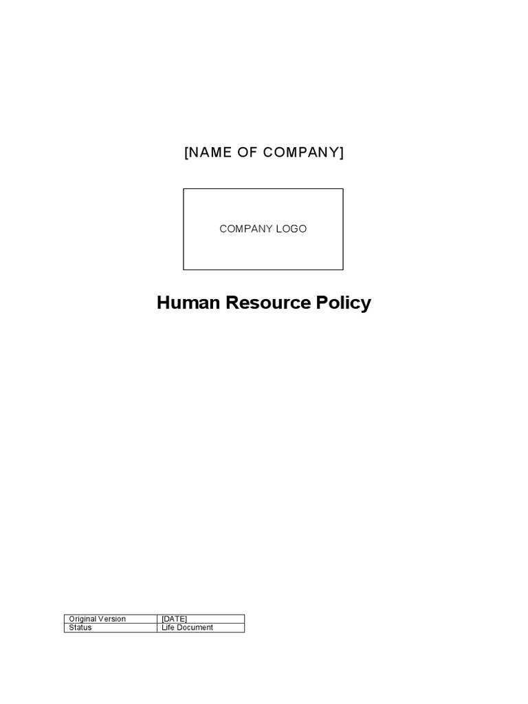 hr-policy-template-pdf-business