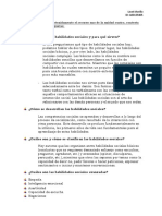 ¿Cuáles Son Las Habilidades Sociales y para Qué Sirven?