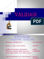 VALIDASI &amp KALIBRASI