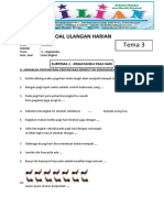 Soal Isian Singkat Kelas 1 SD Tema 3 Kegiatanku Dan Kunci Jawaban