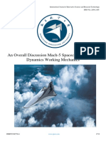 An Overall Discussion Mach-5 Spacecraft and Flight Dynamics Working Mechanics