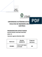 Examen Ordinario-Programacion Estructurada