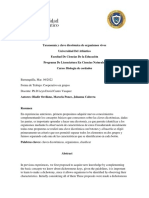 Informe clave dicotómica 