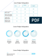 Linear Budget Infographics