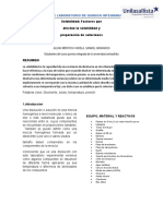 Informe de Laboratoriodesolubilidad