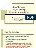 Kuliah 1- Surat Berharga