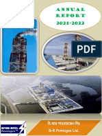 Annual 2021-2022: - B-R Powergen LTD