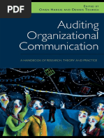 L 02 Hargie y Tourish 2009 Auditing Organizational Communication