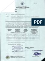 RM CLMD 2022 383 Submission of Quarterly Proficiency Level Performance of Learners in All Grade Levels Following The Regional Assessment Process