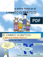 CAMBIO CLIMATICO Y EFECTO INVERNADERO