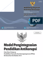 Modul Pengintegrasian Pendidikan Anti Korupsi