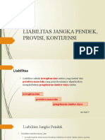 1 - Liabilitas Jangka Pendek, Provisi, Kontijensi