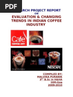 Download Evaluation  Changin Trends in Indian Coffee Industry Final by Malvika Puranik SN60792721 doc pdf