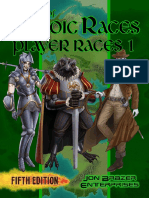 Jon Brazer - Book of Heroic Races, Player Races 1 