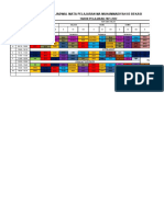 Jadwal Semester 2021-2022