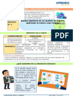 VI EXPERIENCIA DE APRENDIZAJE - ACT 3 - 3°,4° y 5° GRADO - SEM 3-CM