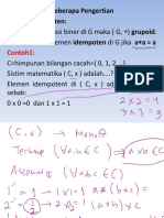 ORDE, ELEMEN IDEMPOTENT DAN CENTER Jumat 25 Feb