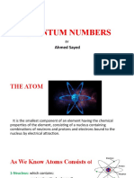 Quantum Numbers