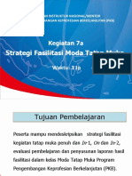 7a Strategi Fasilitasi Moda TM