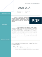 Resume - Arun - 23122020
