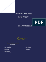 Psihiatrie Amg Note de Curs