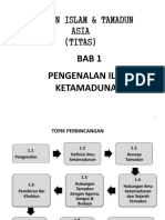 Bab 1 Pengenalan Ilmu Ketamadunan 1