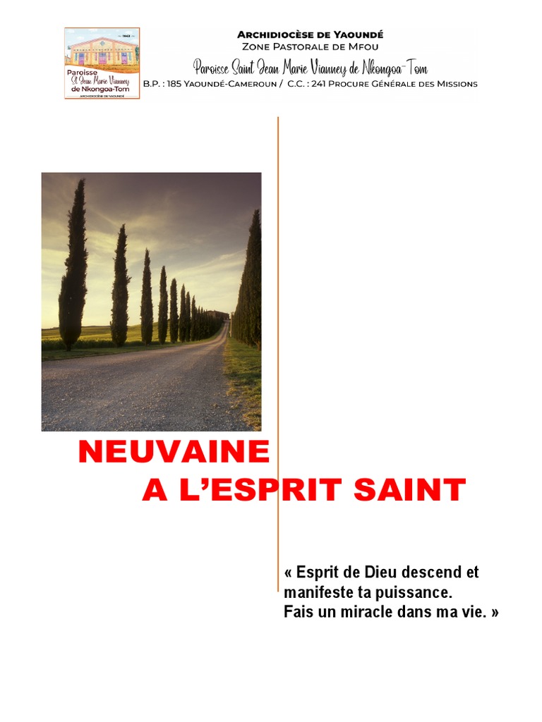 Neuvaine À L'esprit Saint PDF