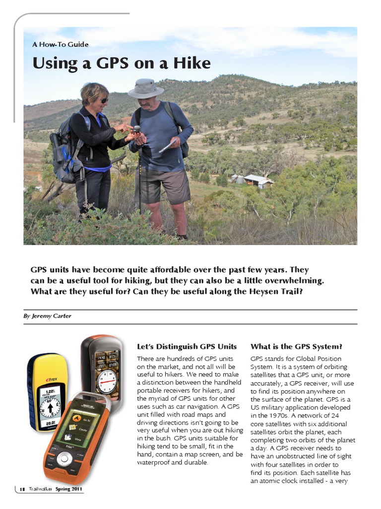 Howto_use_a_GPS_hiking PDF