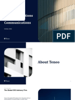 Teneo Financial Communications - October 2022