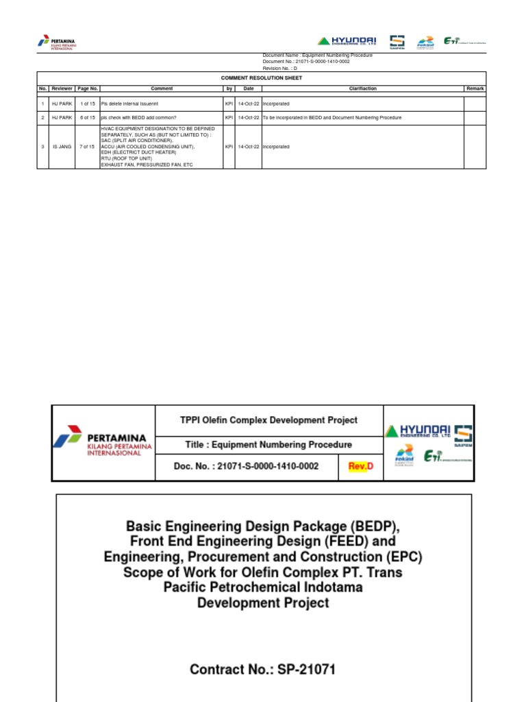21071S000014100002 D Equipment Numbering Procedure PDF