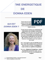 Routine Energetique Donna Eden