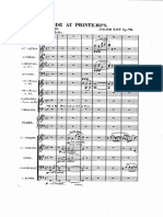 Joachim Raff - Ode Au Printemps - Full Score
