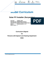 MC - PWDSGJQ0101 - V1.0 - Solar PV Installer (Suryamitra) - E004 - SHI