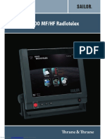 SAILOR 6300 MF/HF Radiotelex: User Manual