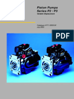 Piston Pumps Series P2 / P3: Variable Displacement